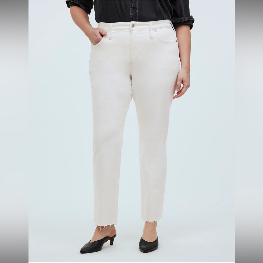 Madewell NEW White The Perfect Vintage Jean Size 32